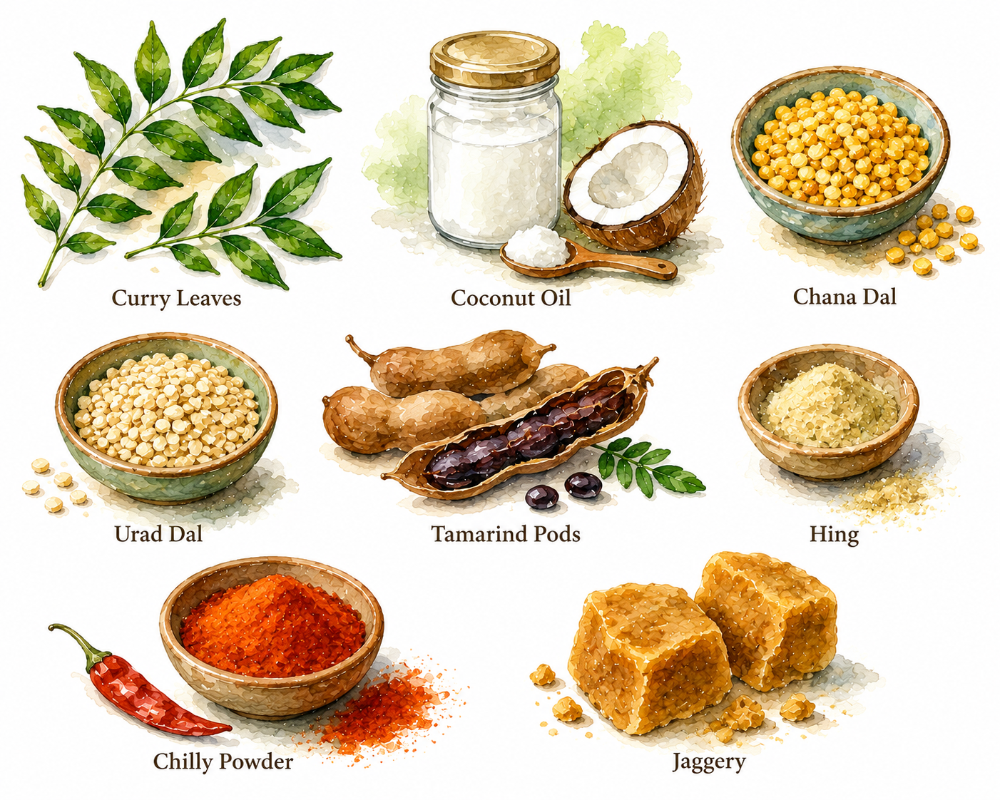 Ayurvedic Hair Chutney Podi