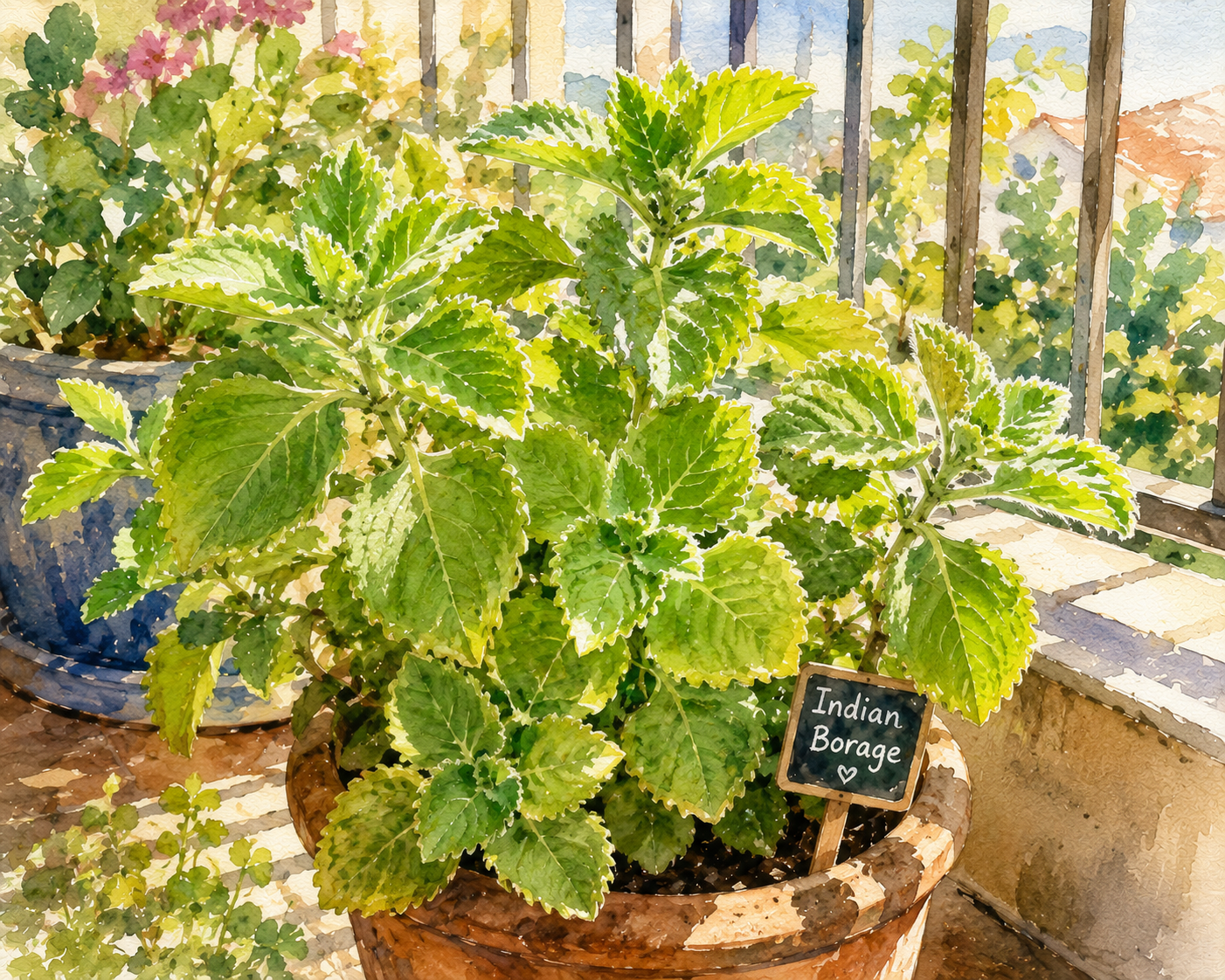 Indian Borage Chutney