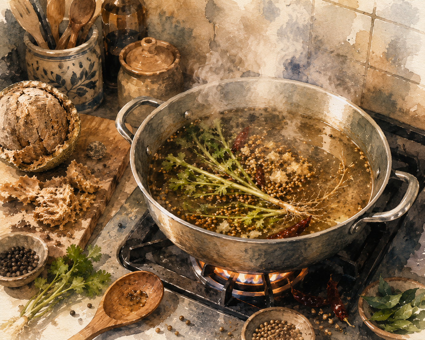 Wood Apple Pepper Soup